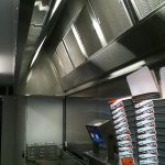Stainless Steel Canopy & Walls - Burger Edge Harbour Town