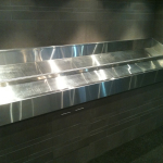 Open Stainless Steel Seafood Display