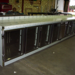 8 Door Under Bench Custom Bar Fridge