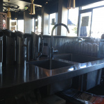 Cafe-Royal-Stainless-steel-benches-welded-in-sink-www.coolsteelfabrication.com_.au_